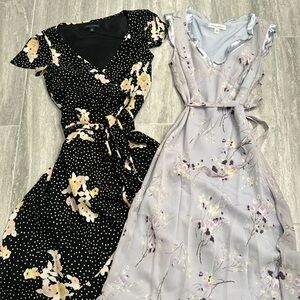 Like new Banana Republic Silk Dresses Set of 2 Size 0